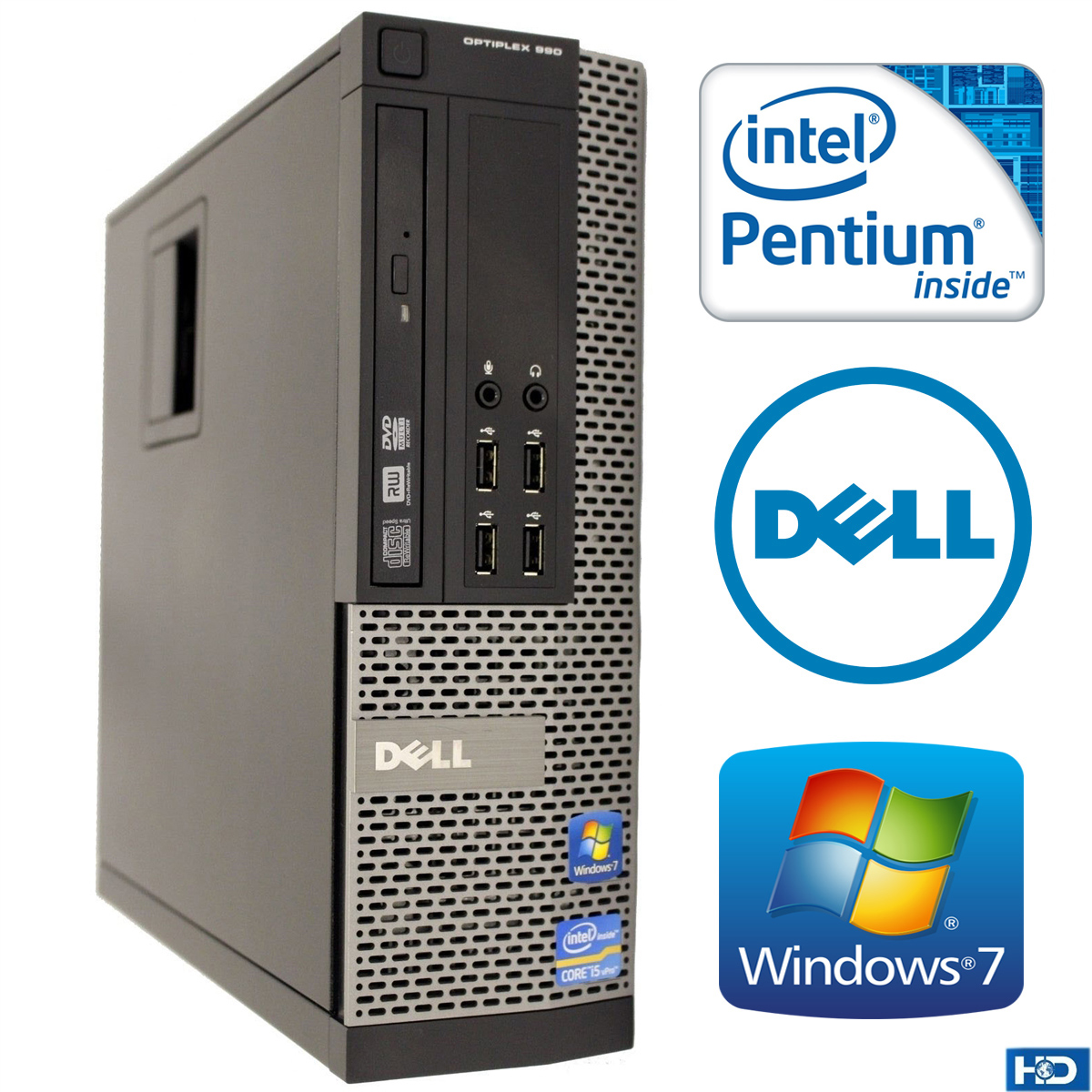 Dell Optiplex 790 Intel Pentium Ram 4GB HDD 250GB