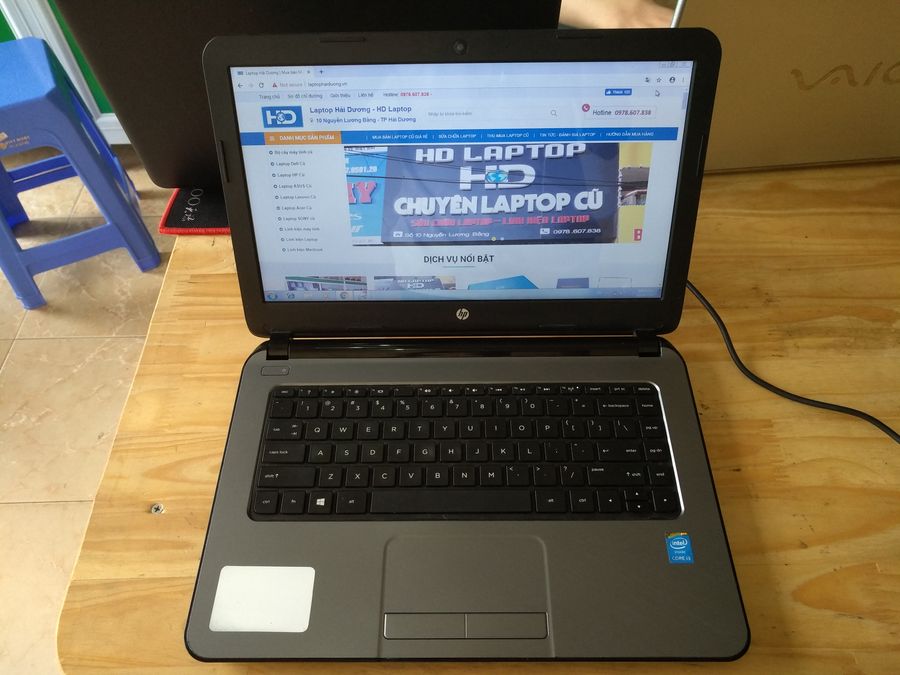 Laptop cũ HP 14-R221TU i3 thế hệ 5-4GB ram-500GB