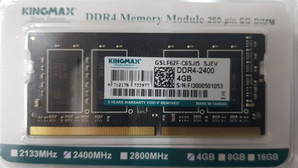 RAM Laptop 4gb DDR4 BUS 2133/ 2400